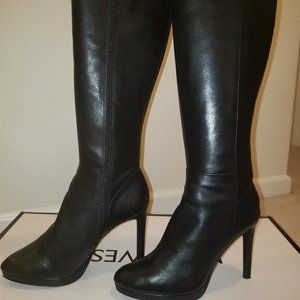Elegant Black Knee-High Women's Boots